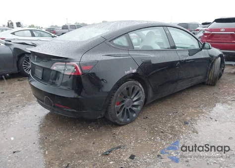 2022 Tesla Model 3 Performance Dual Motor All-Wheel Drive from USA, damaged, VIN 5YJ3E1EC9NF354857
